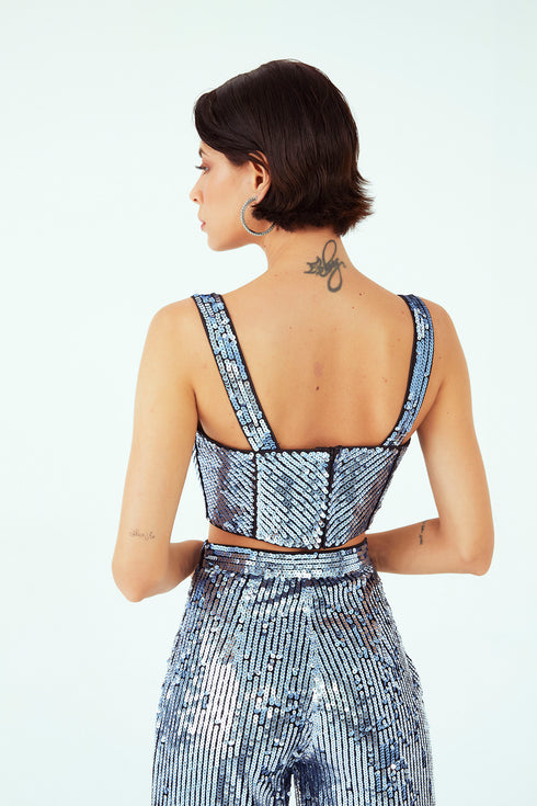 PAILLETTE, BRA BUSTIER - Barrus London